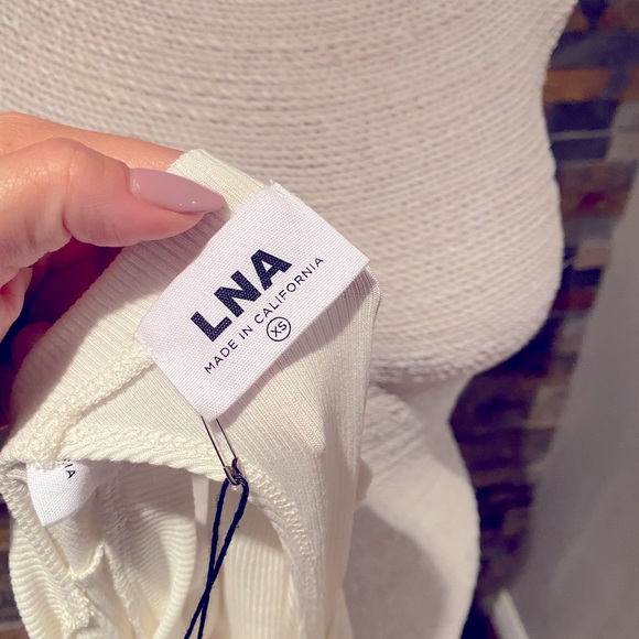 LNA Clothing Ribbed T Shirt Top. multiple sizes - Picture 5 of 6